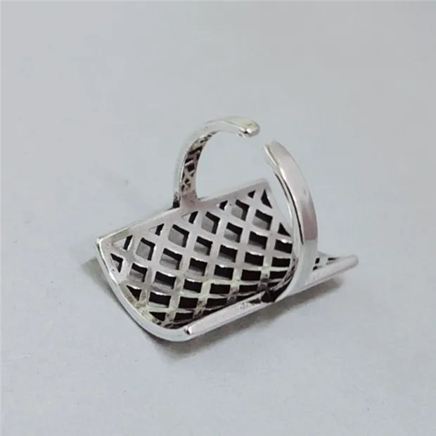 DreamySky Bijoux Boho стильные 925 пробы серебряные прямоугольные кольца для женщин подарки большие Регулируемые кольца на палец