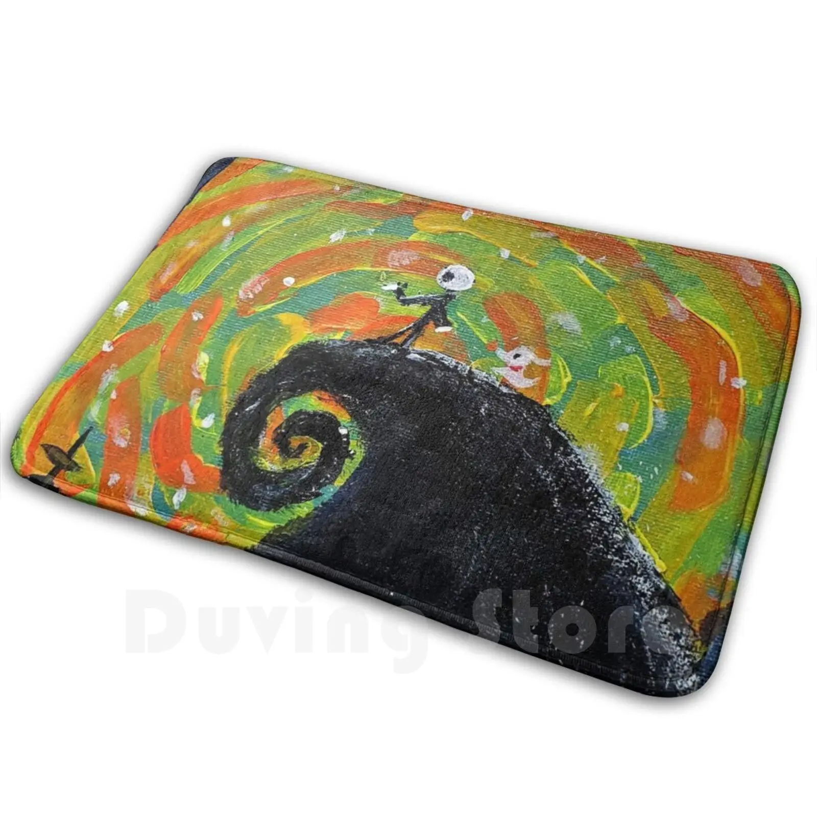 Starry Nightmare Tappeto Tappeto Nightmare Before Christmas Van Gogh Tim Burton Jack Halloween