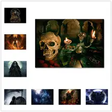 Вечерние коврики в скандинавском стиле для Хэллоуина, ковры с объемным принтом в виде тыквы, черепа и призрака для гостиной, мягкие фланелевые коврики для детской комнаты