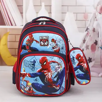 디즈니 어린이 냉동 학교 가방 소녀를위한 어린이 배낭 방수 배낭 기본 Schoolbag Mochila Bookbag
