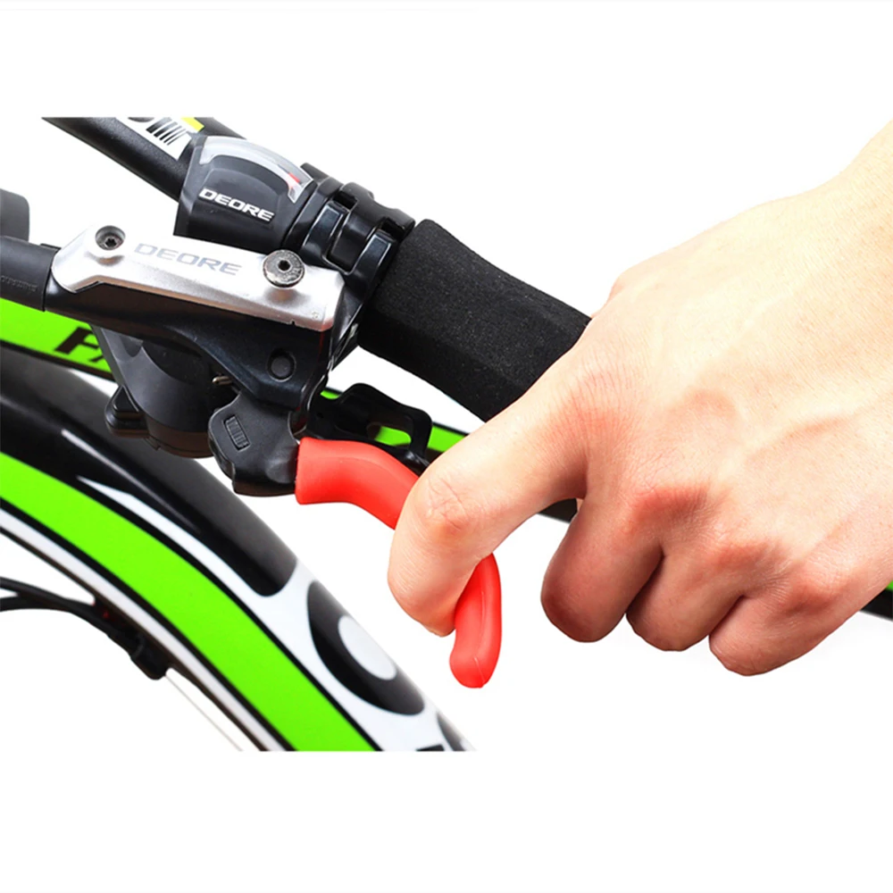 Description Picture 6 of itemUniversal Silicone Gel Brake Cover Handle Lever Mountain Road Bike Cycling Protection Cover Protector Sleeve MTB Fixed Gear