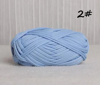NO.2 Вязаная шапка ручной работы, шарф Diy сумка материал красочный градиент вязання Одежда лента, ткань тканевая веревка A0139L - Цвет: NO.2