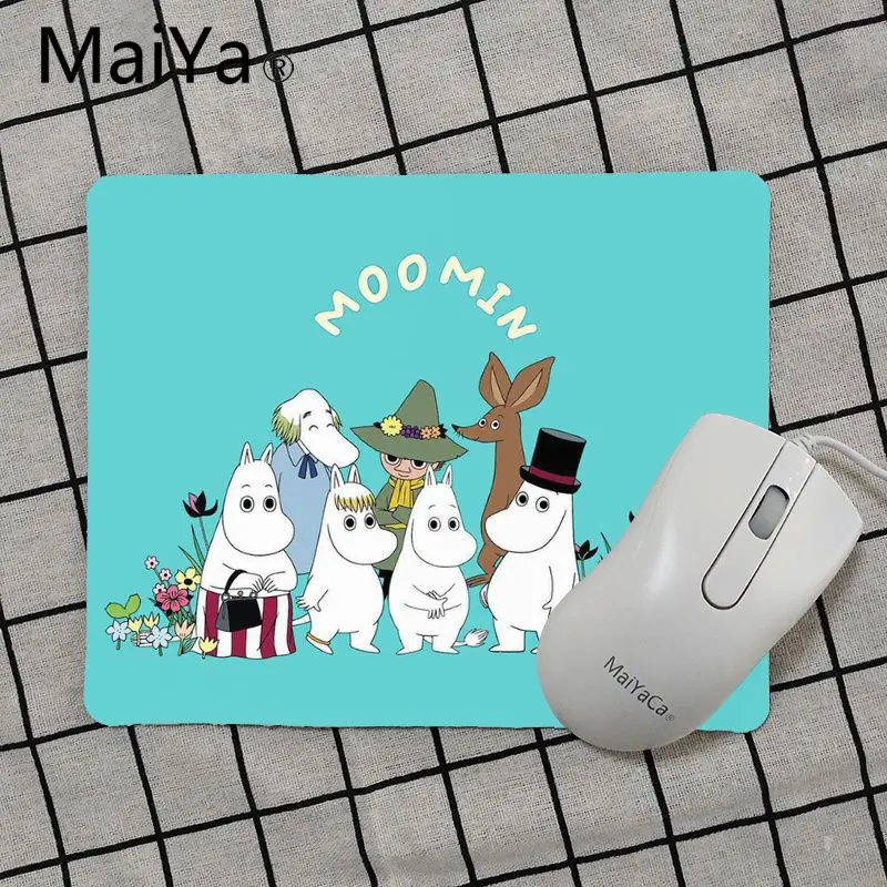 Maiya высокое качество милый Бегемот Moomin Pikku myy ноутбук игровой мыши коврик для мыши Лидер продаж подставка под руку мышь