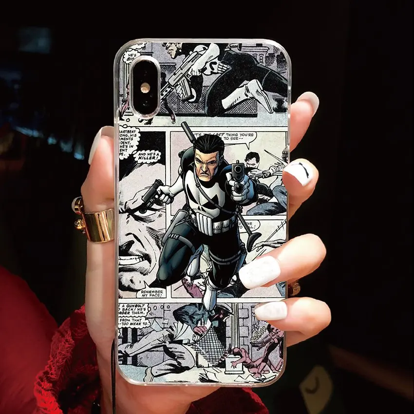 Силиконовый чехол для zte Blade V9 V10 Vita A7 A5 A3 L8 N3 A530 A606 Marvel Comics мягкий чехол из ТПУ с рисунком - Цвет: 11