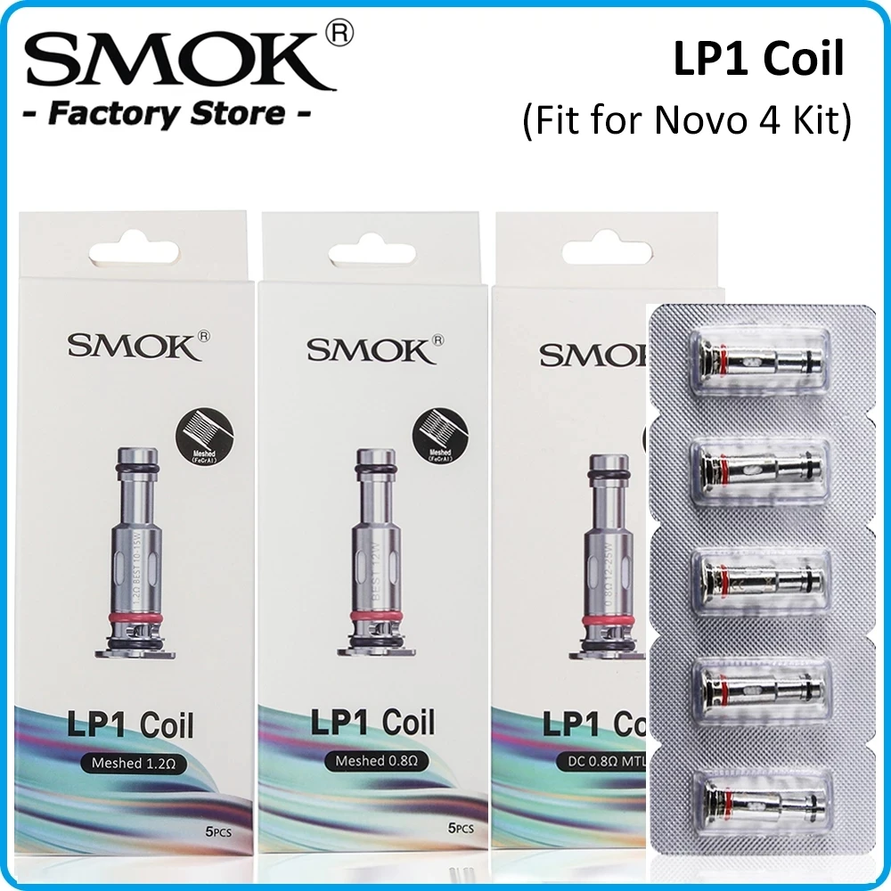 Original SMOK LP1 Coils LP 1 Turbo Meshed Core Head for Novo 4