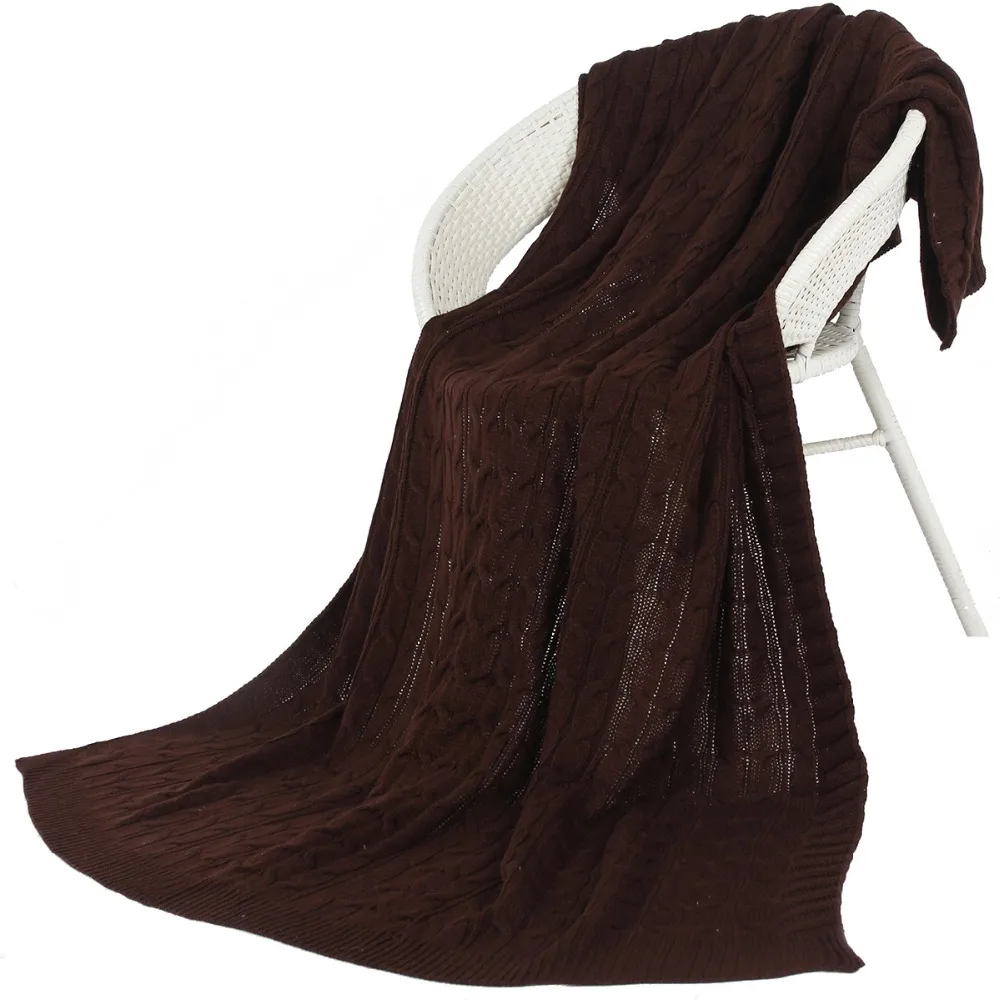 High quality knitting blanket, office&car rest blanket Travel boarding blanket Christmas decoration blanket