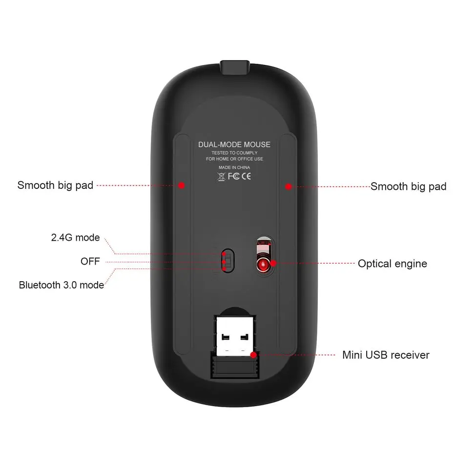 HORUG 1600 dpi Профессиональная беспроводная мышь Бесшумная компьютерная оптическая мышь USB 2,4 GHz мыши для компьютера PC ноутбук эргономичная мышь s
