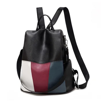 

Oxford Cloth Backpack Women's New Style Fashion School Bag Travel Canvas Large Capacity WOMEN'S Bag Bag