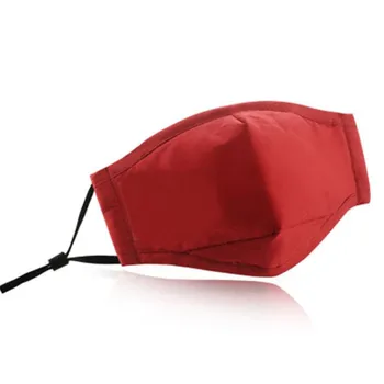 

1PC Dustproof Mouth Mask Activated Carbon PM2.5 Breathable Outdoor Face Masks Anti Haze Unisex Washable Protection Mask