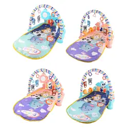 Tapis de jeu avec clavier de Piano pour bébé, puzzle musical, support éducatif, jouets pour nourrissons, cadeau 