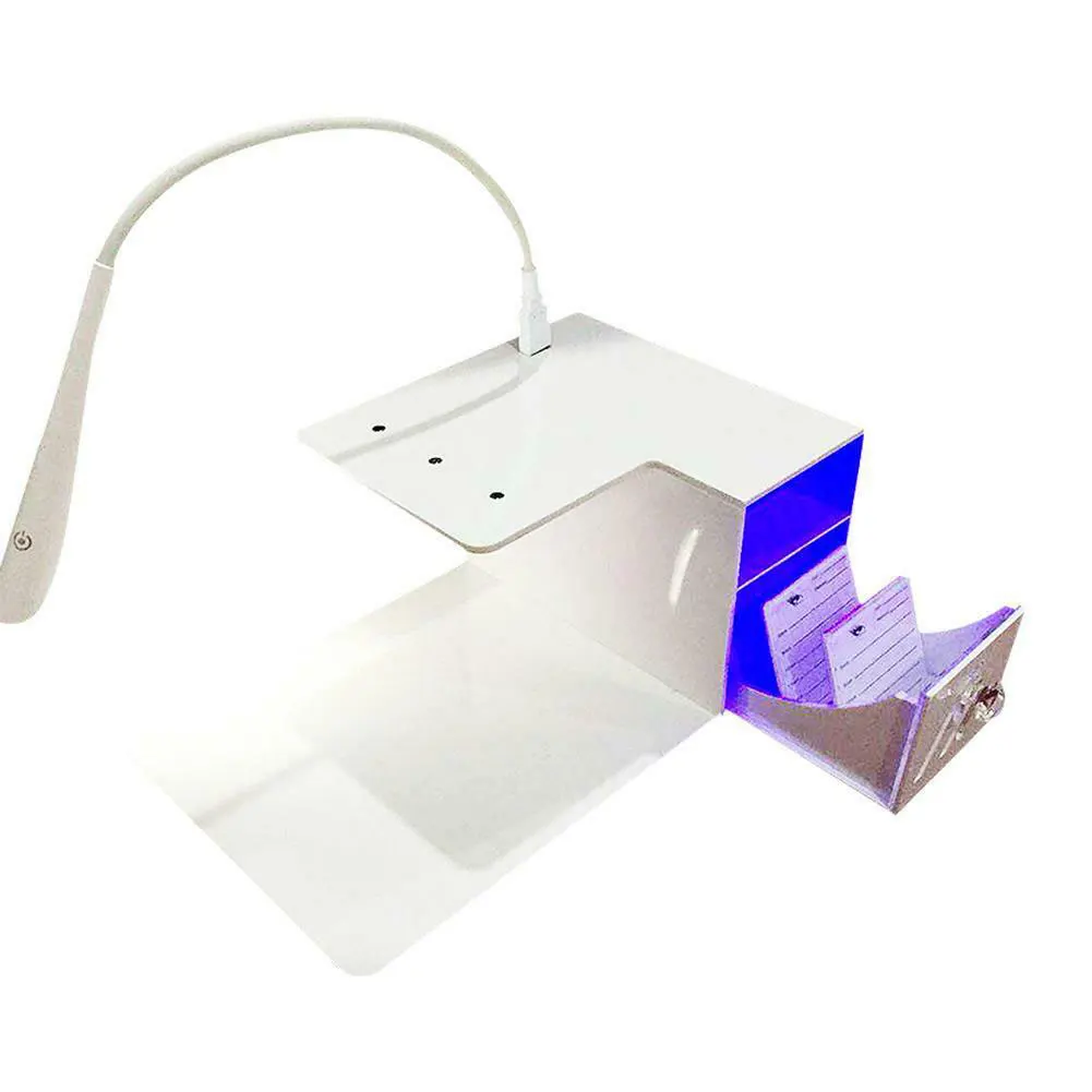 Эргономичный с USB питанием набор для наращивания ресниц салон u-образный Подушка акриловая верстак светодиодный легкий практичный профессиональный набор для макияжа