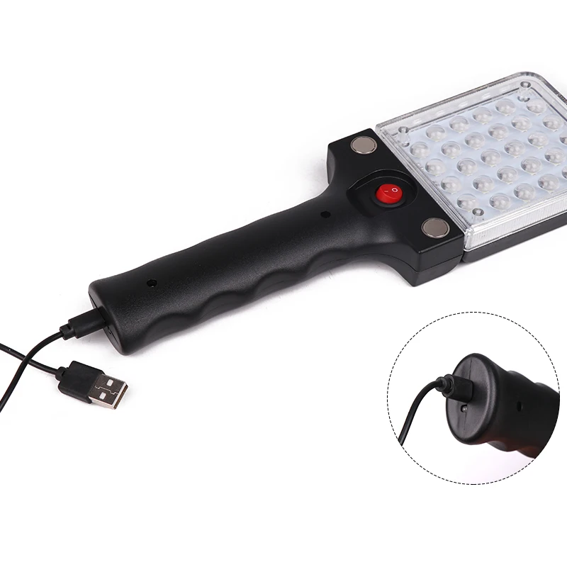 EZK20 дропшиппинг портативный светодиодный светильник-вспышка рабочий светильник Многофункциональный подвесной светильник-Крючок для ремонта автомобиля Аварийный