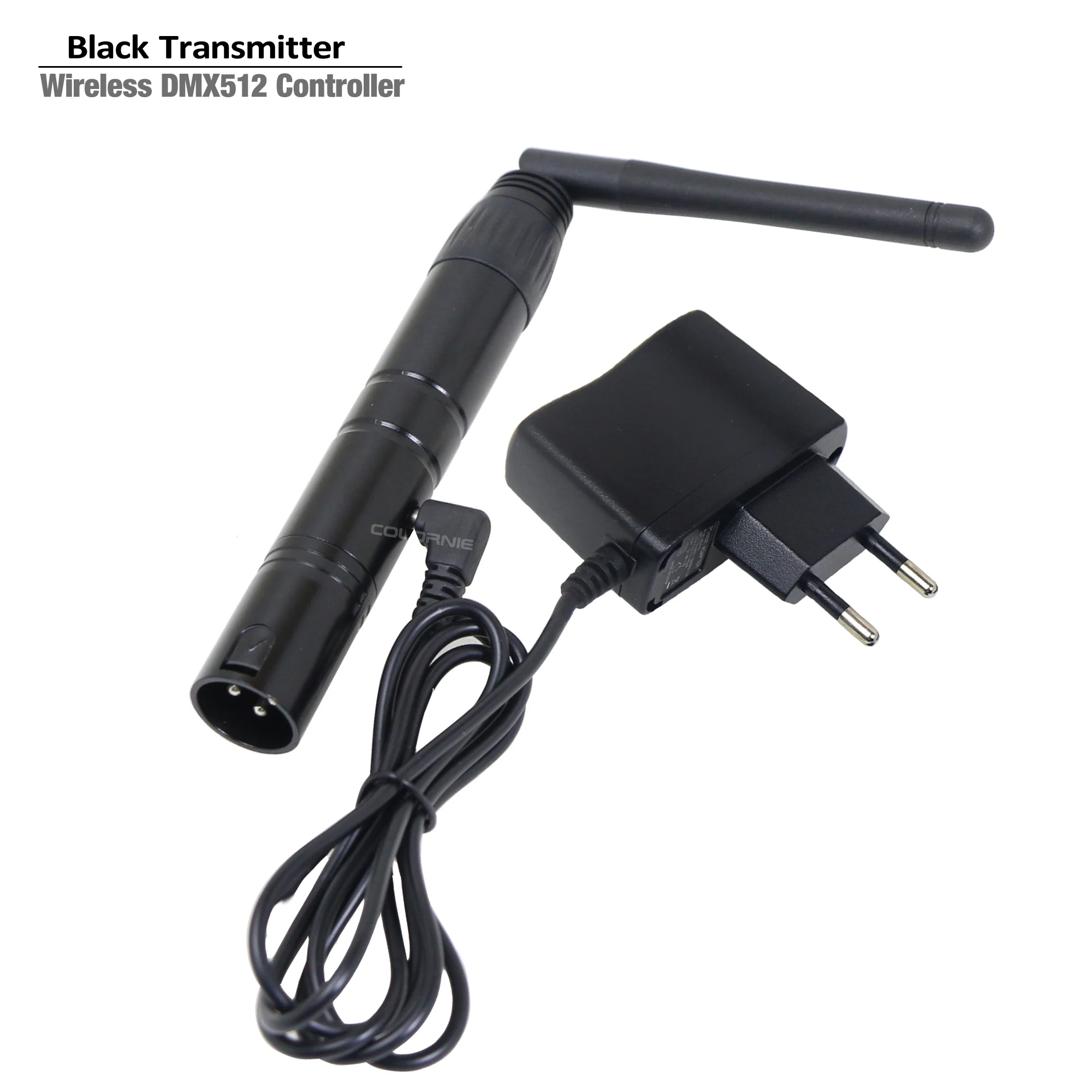 Recharge Battery Receiver 2.4G Wireless DMX512 Controller XLR Transmitter for Disco DJ Party Bar Light