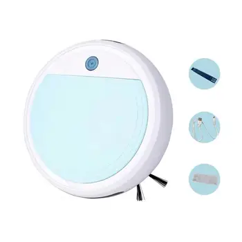 

New Multifunctional Smart 4-In-1 Auto Rechargeable Smart Sweeping Robot Dry Wet Sweeping Ultraviolet Disinfection Vacuum Cleaner