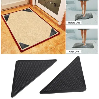 

Areyourshop 8 Packs Ruggies Rug Carpet Mat Grippers Non Slip Skid Reusable Washable Grip