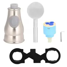 Кухня двойной функции вытяжной кран спрей Замена кухонные приспособления