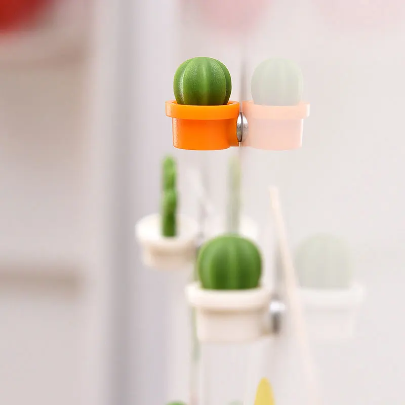 12 шт./компл. Кухня холодильник магнит кнопки стикер сообщений милый сочные на растения или холодильник магнит для доски для записей и напоминание