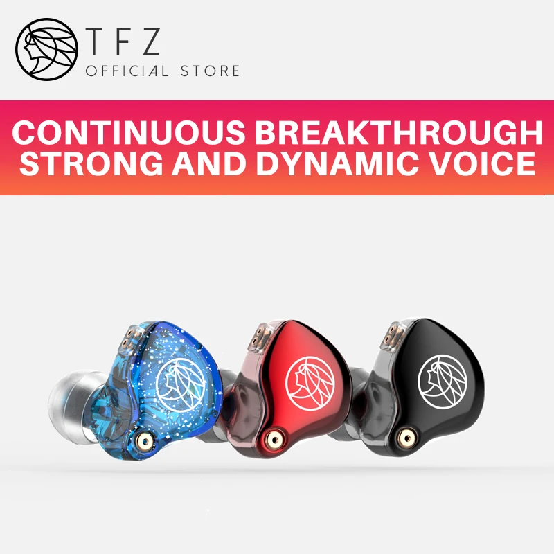 TFZ S2 T2 HiFi наушники в ухо DJ монитор для бега спортивные HIFI гарнитура
