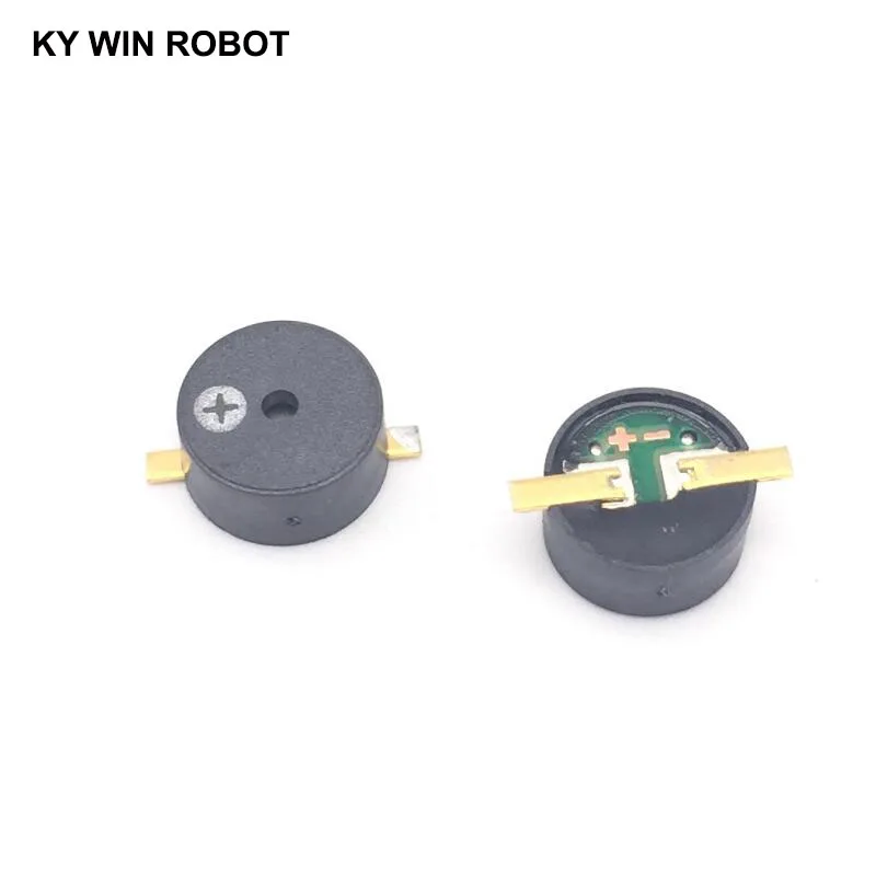 2pcs/lot SMD 9045 9x9x4.5MM Passive Buzzer Magnetic 3V 5V AC Buzzer 9*9*4.5MM Loudspeaker High Temperature For Arduino Electro 2pcs/lot SMD 9045 9x9x4.5MM Passive Buzzer Magnetic 3V 5V AC Buzzer 9*9*4.5MM Loudspeaker High Temperature For Arduino Electro
