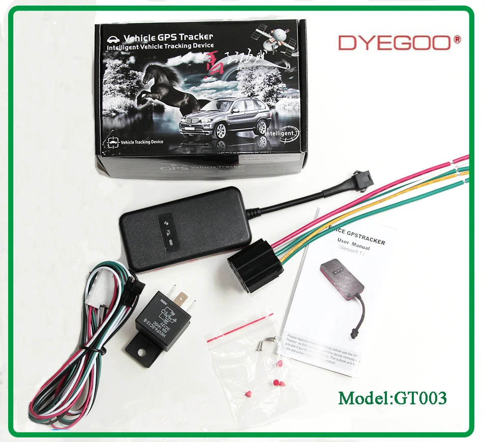 DYEGOO GT003 Waterproof ACC detection multiple alarm high precision GPS tracker gps tracker