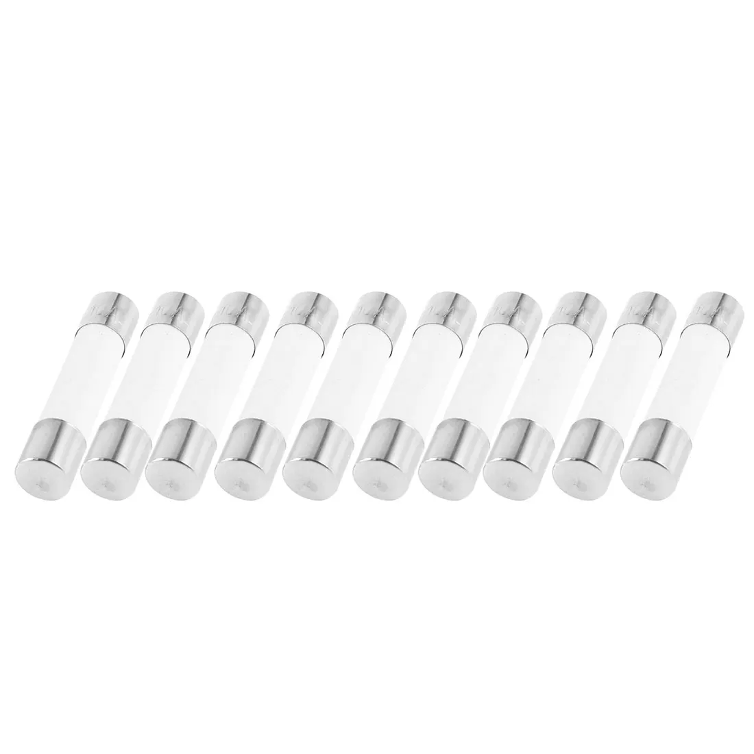Предохранители для автомобильного картриджа uxcell 250V 6x30mm 10A 10 шт