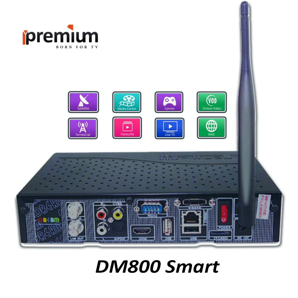 Android TV Box DVB-S2 DM800 Smart HD CCcam приемник IP | Электроника