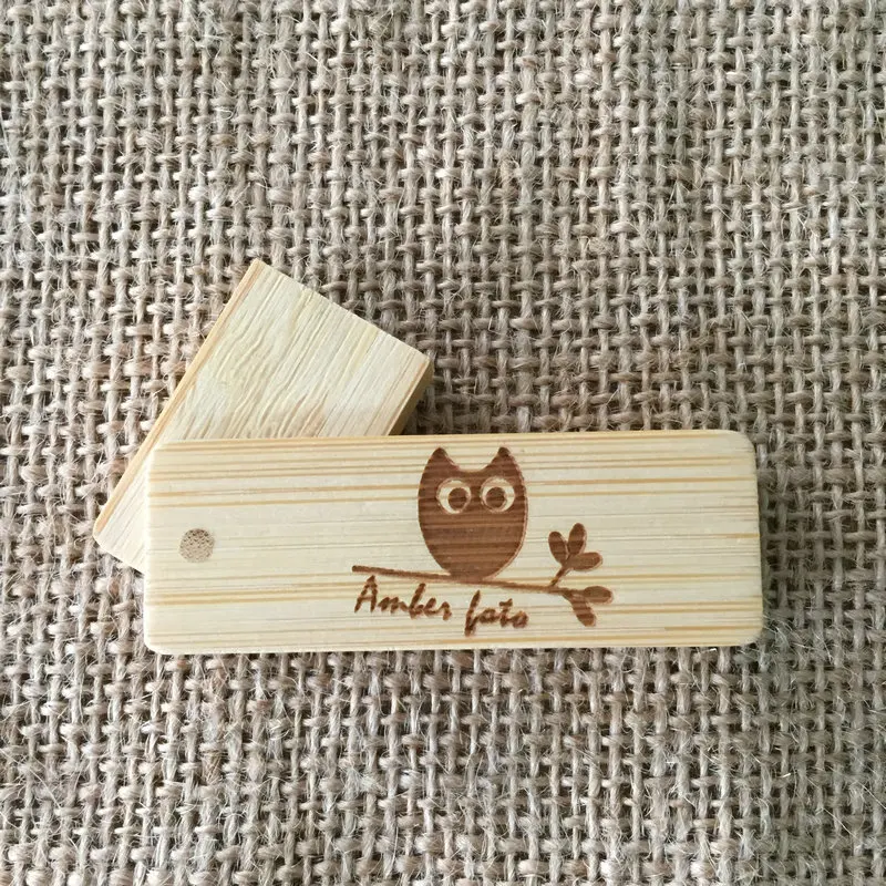 USB 2 0 (10 бесплатных логотипов на заказ) кленовый деревянный usb + коробка флэш