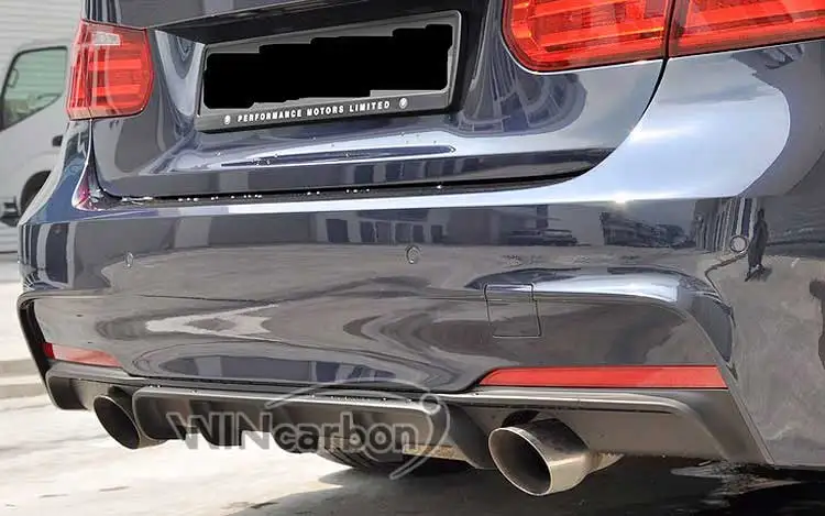 Задний диффузор P Style для BMW F30 F31 3-Series 335i M-TECH M-Sport бампер 2012UP | Автомобили и