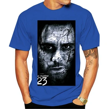 

2020 NEW T Shirt The Number 23 Jim Carrey Movie Poster Mens Funny s Japanese Streetwear Tee Designer Custom