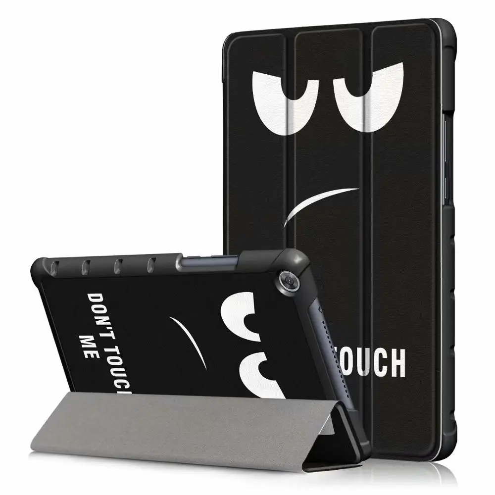 Magnetic Case for HUAWEI Mediapad M5 lite 8.0 JDN2-W09 JDN2-AL00 PU Leather Stand Cover for Huawei Mediapad m5 lite 8 case - Цвет: da yan jing