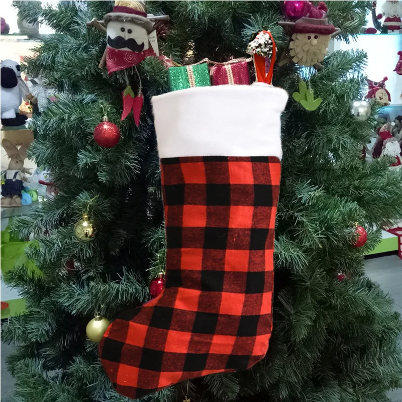 

Маленькие большие рождественские чулки, рождественские сумки для камина, подставка для подарков на новый год, рождественский подарок, домашний декор
