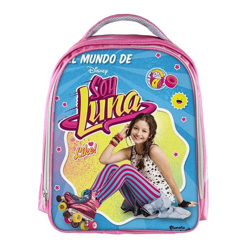 Soy Luna, сумка для девочек, принцесса, детские школьные сумки, ТВ-шоу, сумки на плечо, на заказ, Bandolera Hombre, рюкзаки для детей, студентов