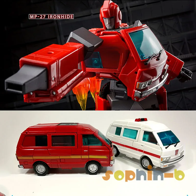 G1 TKR трансформированный MP27 MP-27 MP-30 MP30 Ironhide трещотка KO версия фигурки