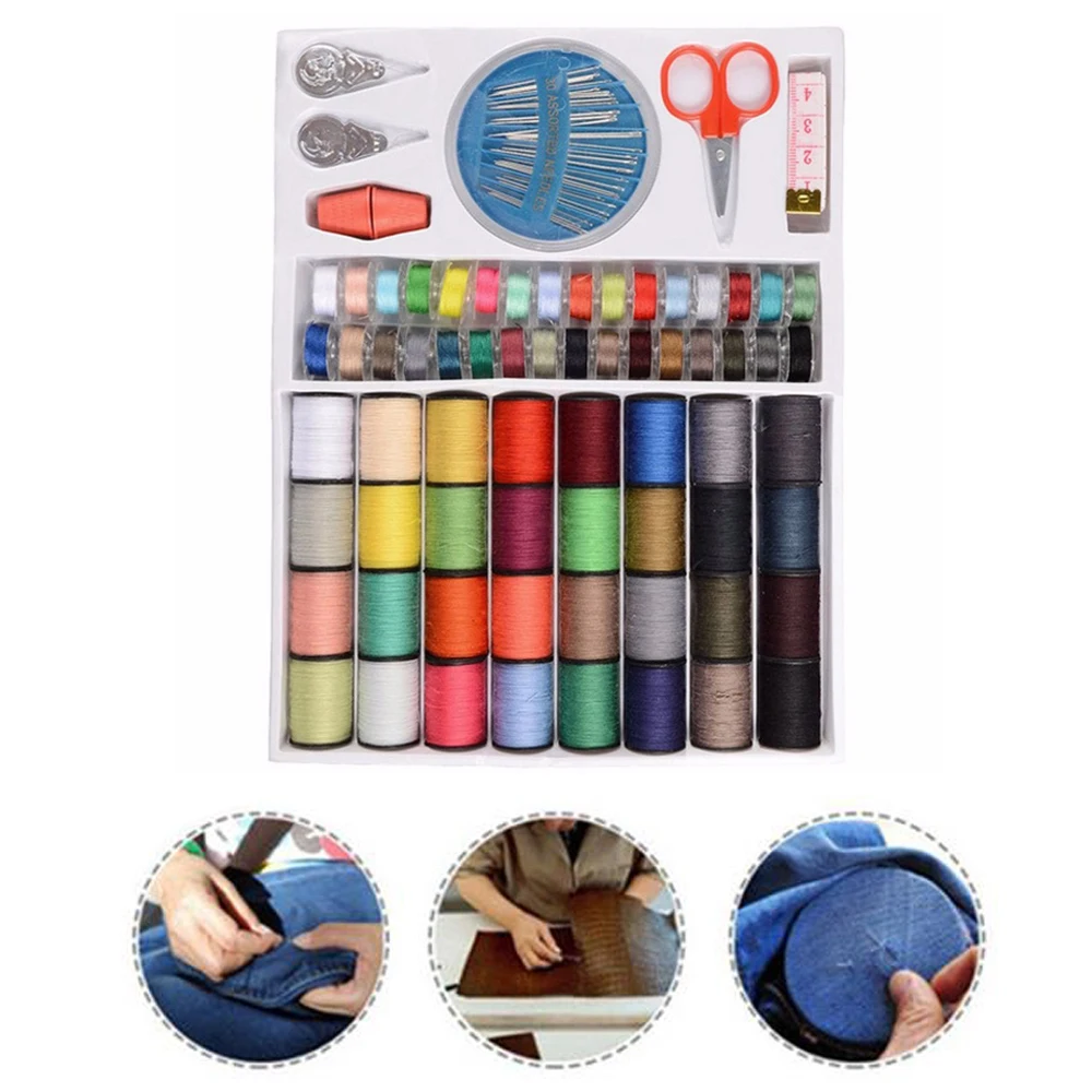 64-Spools-Colors-Sewing-Threads-Set-Sewing-Tools-Kit