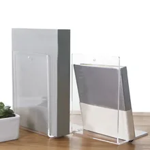 2 шт акриловая доска настольная книжная полка канцелярские книги стоящий держатель файлов офисный домашний стол прозрачный