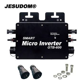 

Wi-Fi MPPT 600W Grid Tie Inverter DC 22-50V to AC 110V230V 50hz60hz For On Grid Solar Power System Home