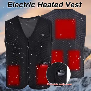

Magnetic Therapy Heating Vest USB Charging Heating Vest Warm Electric Heating Clothes Heating Vest Intelligent Temperature Contr