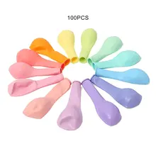 100 шт латексные шарики для свадебного украшения, винтажные шары с днем рождения, толстые гелиевые надувные вечерние шарики, детские игрушки