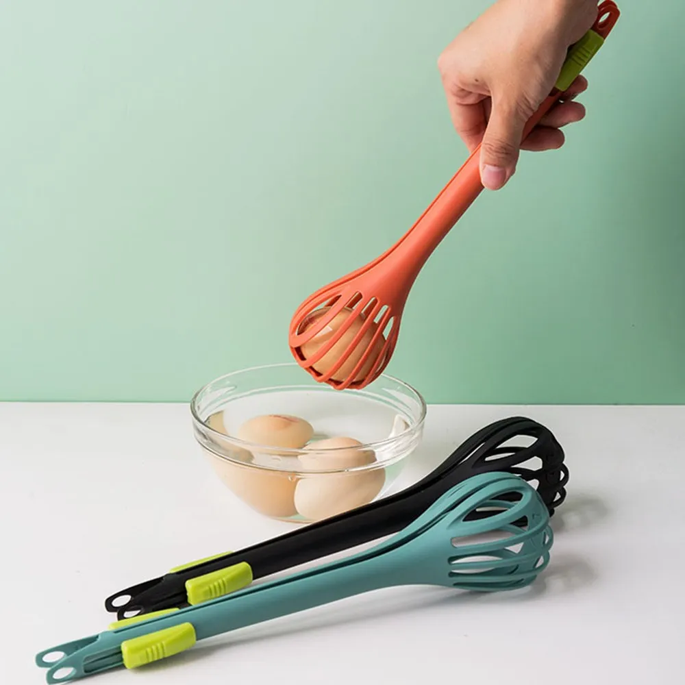 

Multifunctional Whisk Dual-purpose Food Clip Manual Mixer Baking Tools Kitchen Gadgets