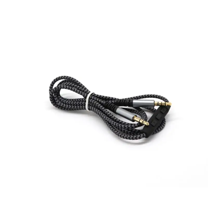 

Cable with in-Line Mic Remote Volume For Sony MDR-10R MDR-1RBT MDR-10RBT MDR-1A Headphone For Samsung Huawei Android