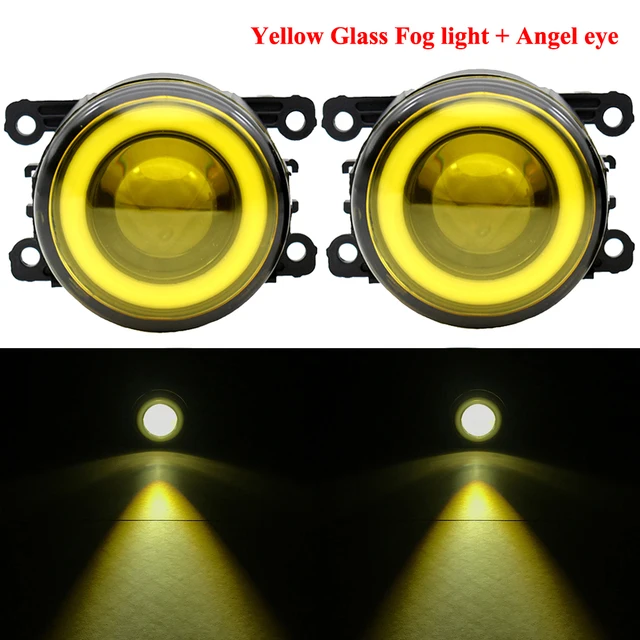 Car Accessories Led Fog Light Angel Eye 