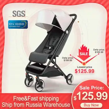 

Mitu Baby Stroller Plane Lightweight Portable Travelling Children Pushchair Folding Stroller Suitable 4 Seasons For Kid