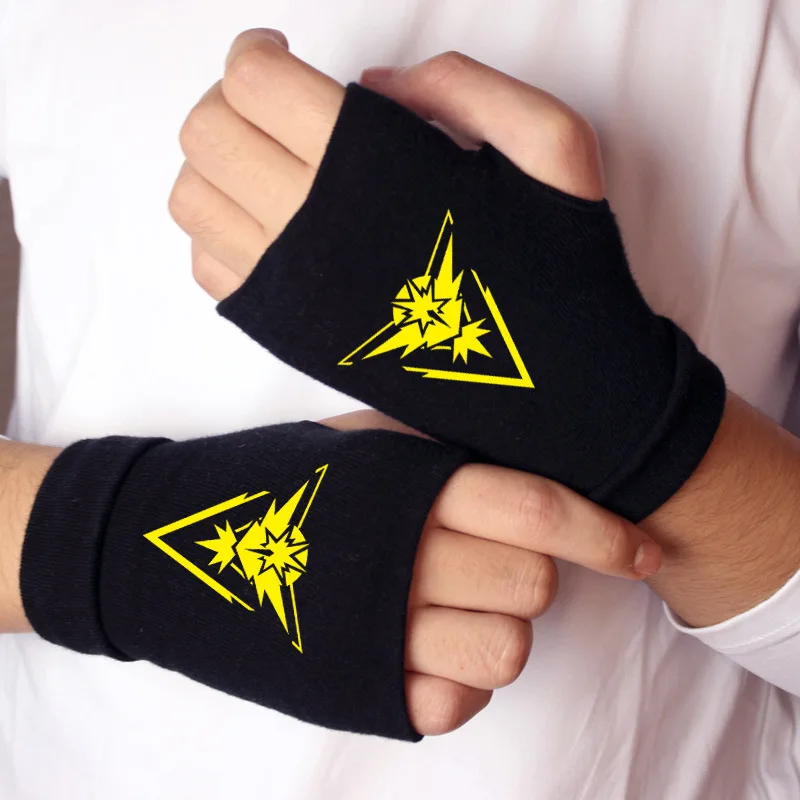 Перчатки без пальцев из аниме убийца демонов Токийский Гуль Титаны Fate Zero Gintama Hatsune