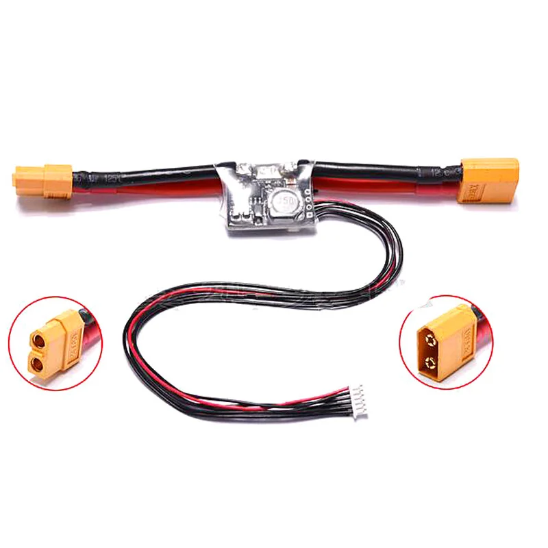 APM / PIX Pixhawk Flight Control Current Sensor T Plug XT60 Galvanometer Supply Module is