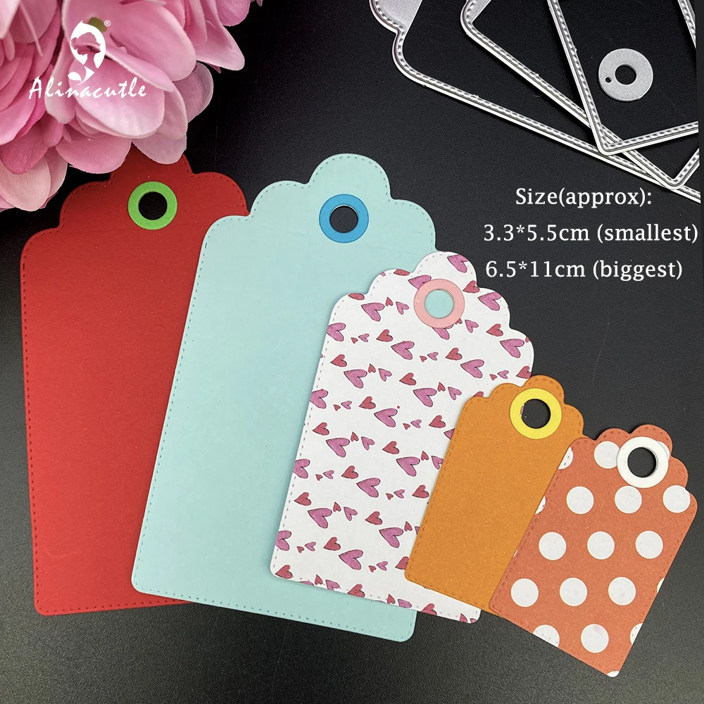 新品　ギフトカード　カッティングダイ Amazon.co.jp: Alinacutle ギフトボックスダイ、メタル