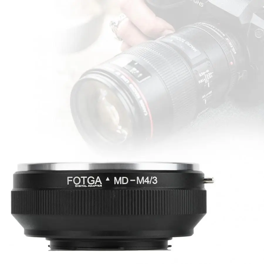 FOTGA металлическое кольцо-адаптер для объектива Minolta MD, подходит для объектива Olympus M4/3, аксессуары для камеры