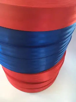 

50 meter rolls car satety seat webbing for DIY car safety belt harness strap airplane safety belt