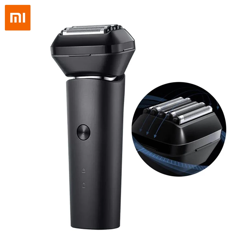 Razor Heads Electric-Shaver Flo Xiaomi Mijia Rechargeable Waterproof Type-C 5-Cutter