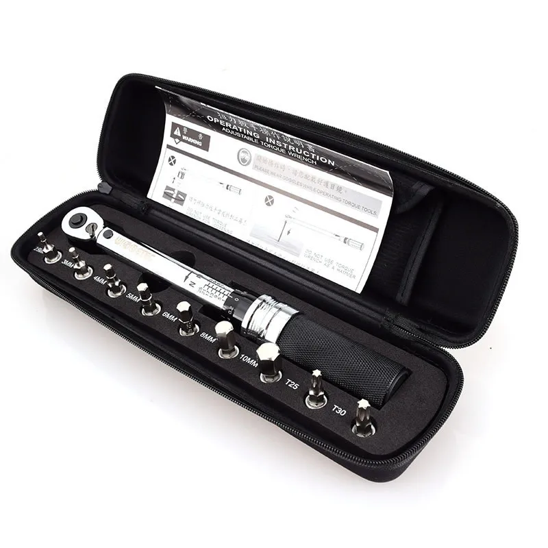 

Industrial Grade Mini Bicycle Torque Wrench Set Torque Torque Measurement Tools 1-25nm Special Price