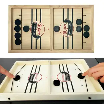 

Foosball Winner Board Game Bounce Chess Eject Chess Parent-Child Interactive Chess Bounce Chess Ruffle Ball Desktop Hockey Toy